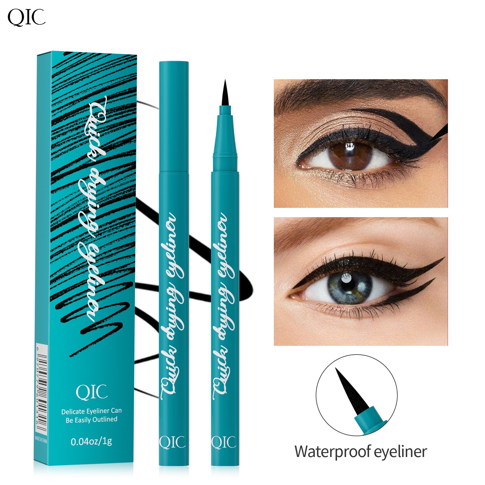 Quick-Dry Waterproof Eyeliner Pen - 24H Smudge-Proof✨ Ultra-Fine Liquid Liner 💦 Sweat-Resistant & Beginner Friendly 🔥 #WaterproofMakeup #TikTokBeauty #QuickDryLiner Quick-Dry Waterproof Eyeliner Pen - 24H Smudge-Proof✨ Ultra-Fine Liquid Liner 💦 Sweat-Resistant & Beginner Friendly 🔥 #WaterproofMakeup #TikTokBeauty #QuickDryLiner